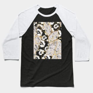 Japanese Kintsugi Pattern Baseball T-Shirt